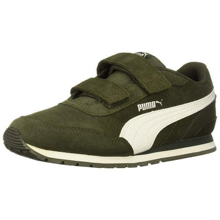 

Puma Little Kid s Shoes St Runner V2 Strap SD Green Fashion Sneakers