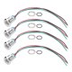 thumbnail image 1 of 4 Sets PreWired Round LEDs Waterproof Metal 2Color Indicator Common Cathod 12mm 1224V(Red and Green ), 1 of 5