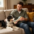 thumbnail image 6 of Roiihwy Pet Toy Bones Shaped Chew, 5.9" x 2.8" x 2.8", Multicolor, Teething and Teeth Cleaning Toy for Small Medium and Large Dogs, 6 of 7