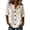 Pink, variant on Women's Roll-up Short Sleeve Shirt Summer Henley Neck Button Down Tee Boho Floral Print Tops Casual Soft Breathable Top Flower Graphic Blouse for Work and Daily wear Beige XL