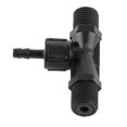thumbnail image 3 of Inyector De Mezcla De Gas Líquido, Burbujas Finas 1/4 Pulg. Reemplazo De Tubo Venturi De Bajo Consumo De Energía PVDF Para Agricultura Para Generador De Ozono Para Tratamiento De, 3 of 7