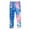 Blue, variant on Girls Pants,Print Leggings Spring Summer Short Sleeve Girls Kids Long Leggings for Seasonal,Girls Uniform Pants,Rose Gold,4-5 Years