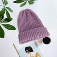 thumbnail image 2 of TRUBKH Beanie for Women Beanies Skull Cap Skull Cap for Locs Summer Beanie Camo Beanie Winter Hat Purple One Size, 2 of 3
