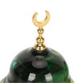 thumbnail image 2 of Dome Mosque Ornament Crystal Muslim Building Figurine Miniature Architectural Decoration for Car Desktop, 2 of 3