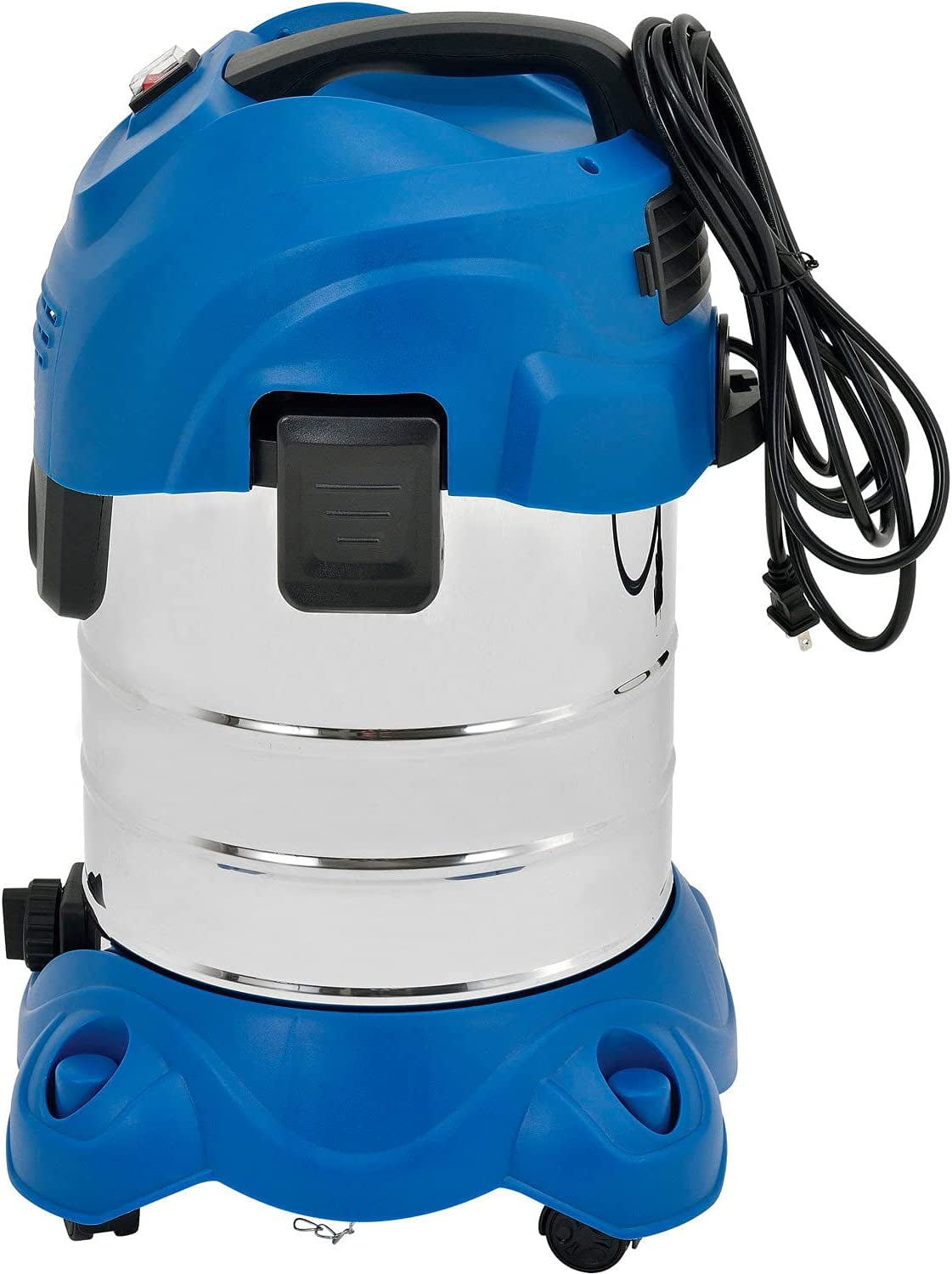 Global Industrial Wet Dry Vacuum, 6.6 Gallon, Stainless Steel
