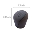 thumbnail image 3 of Car Gear Shift Knob Cover, Silicone Gear Shift Cover, Durable Shift Knob Cover for Shift Lever Protection, Car Gear Shift Cover Car Decorative Accessory Suitable for Cars,Trucks,Suvs, 3 of 6