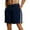 Coffee Shorts for Men, variant on Mens Bermuda Shorts Summer Lightweight Straight Wide Leg Drawstring Elastic Waisted Loose Striped Short with Pockets