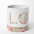 thumbnail image 2 of Bichon Frise Style 3 LOVE 10 oz Decorative Soy Candle, 2 of 4