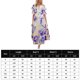 thumbnail image 2 of Vestido De Mujer Vestido elegante con cuello en V Maxi Dress Vestidos Moda suave para boda (Azul S) Ygjytge para Mujer Azul T S, 2 of 6