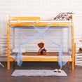 thumbnail image 4 of Literas para niños, cenefa, dormitorio de estudiantes, red de insectos, ropa de cama de cuatro esquinas, dosel, repelente de insectos, cortina de cama AweSitey JJ25257-03, 4 of 5
