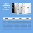 thumbnail image 4 of Frizzlife 400 GPD Under Sink Reverse Osmosis Water Filtration System, Tankless RO Water Filter, High Flow, Reduce TDS, 4 of 8