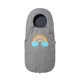 thumbnail image 1 of Saco De Dormir Para Cochecito Grueso Y Cálido Cojín Manta De Dormir Con Cremallera Gris Hugo  Manta de dormir para cochecito, 1 of 9