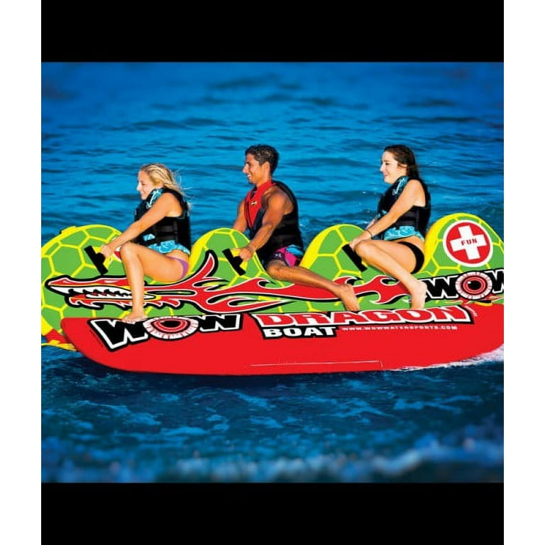 Wow! Dragon Boat 3-Rider Towable - Walmart.com