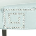 thumbnail image 5 of SAFAVIEH Gretchen 20''H Side Chair Set of 2 Silver Nail Head, Light Blue, 5 of 7