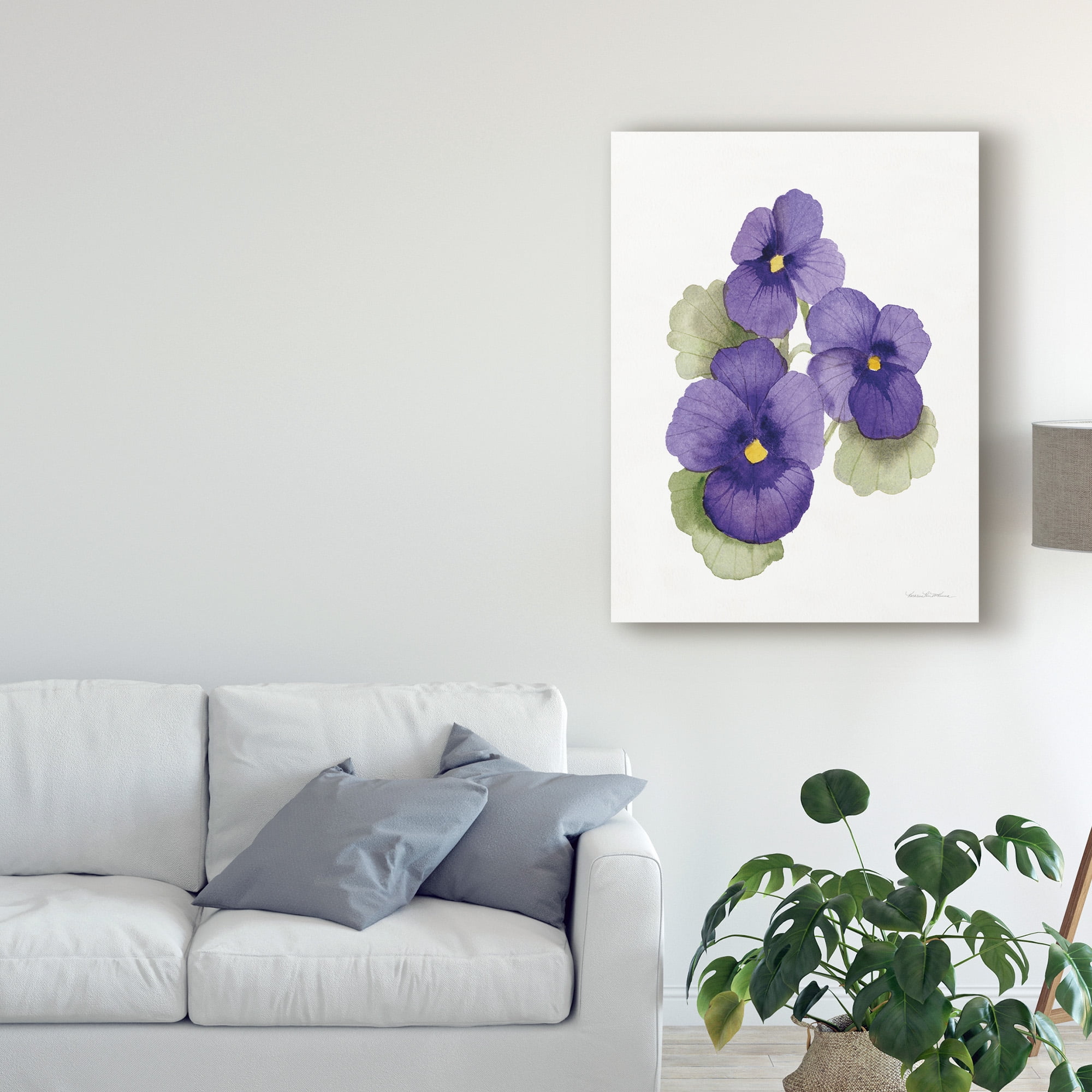 Trademark Fine Art 'Easter Blessing Flower IX' Canvas Art by Kathleen Parr McKenna