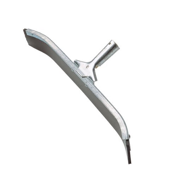 Ettore Curved Neoprene Floor Squeegee - 36 In - Heavy Duty Commercial Cleaning Tool