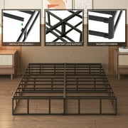 Bedofmine 10 Inch California King Box Spring High Profile, Heavy Duty Metal Cali King Box Spring Bed Base with Fabric Cover, Mattress Foundation, Noise Free, Easy Assembly