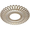 thumbnail image 2 of Ekena Millwork 20"OD x 7 1/2"ID x 1/4"T Cornelius Wood Fretwork Pierced Ceiling Medallion, Hickory, 2 of 3