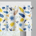 thumbnail image 3 of Ambesonne Yellow Bird Window Valance, Exotic Toucans Leaves, 54" X 12", Multicolor, 3 of 5