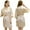 Gold, variant on LYMAYTER Bride Robe Silk Satin Short Bathrobe Lightweight Bridal Shower Loungewear Elegant S-3XL