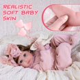 thumbnail image 4 of Muñeca Reborn Aori realista para niña, 50 cm, con extremidades articuladas, 4 of 8