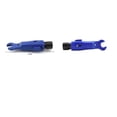 thumbnail image 1 of 2x rg59 / 6 cable coaxial pelacables combinación cable herramienta pelacables pelacables, 1 of 9