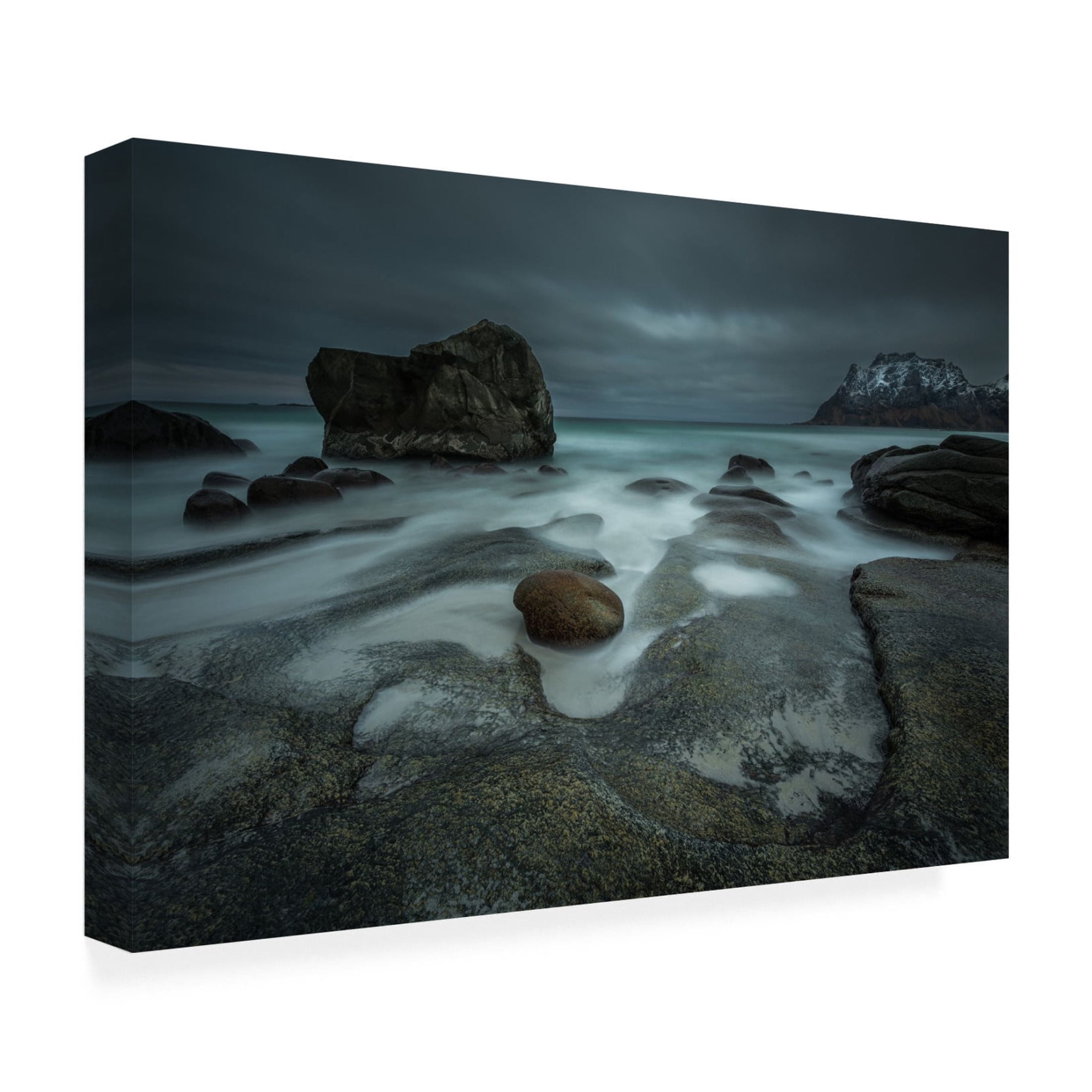 Canvas Wall Art - Haim Rosenfeld 'Stormbringer Coming ' Wall Art for Living Room, Bedroom, or Office Décor by Trademark Fine Art - 47 x 30 Inches