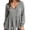 Grey, variant on Women's Lantern Sleeve Peplum Top, Tie up Fringe Lace Trim Ruched Babydoll Shirt, Tassel Casual Peasant Blouse for Fall, Boho Travel and Daily Wear Outfits Black L