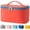 001 Red, variant on Makeup Bag Portable Travel Cosmetic Bag for Women, Beauty Zipper Makeup Organizer PU Leather Washable Waterproof