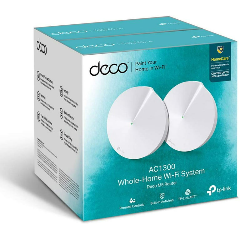 TP-Link Deco M5 Whole-Home Wi-Fi System, 2 Pack