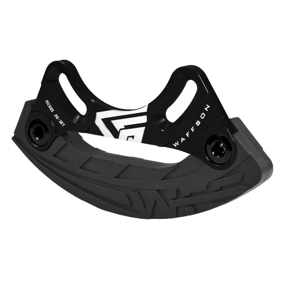 WAFFSON / WFS Armor-B Bash Guard 26-32T, ISCG05 Mount, MTB Chain Guard, Black, BG02.26TBLK