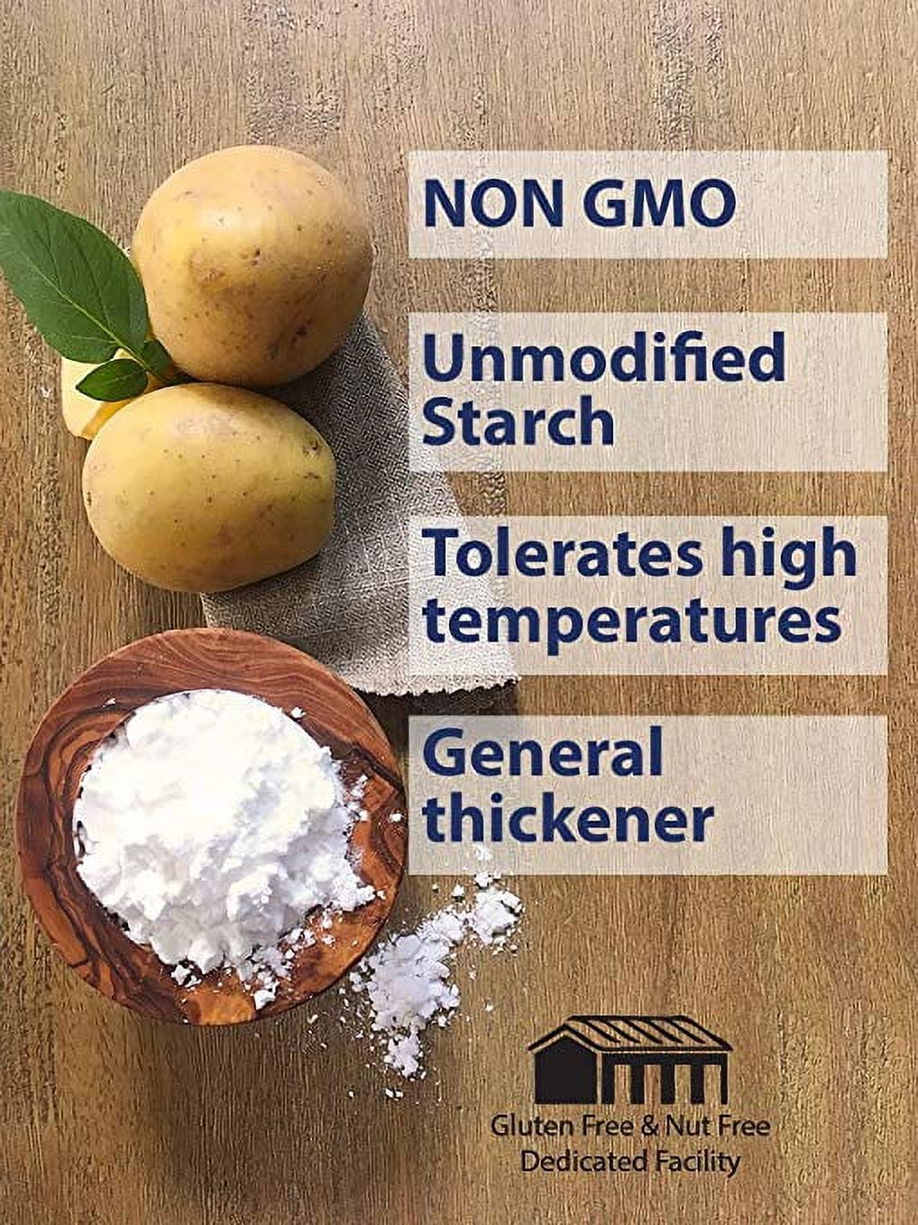 Judee's Gluten Free Unmodified Potato Starch, 2.5 lb