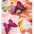thumbnail image 3 of (18 piezas) Mariposas luminosas, coloridas pegatinas de pared de mariposas 3D, 3 of 5