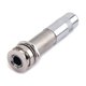 thumbnail image 5 of GT299 - Candado cilíndrico roscado para correa de guitarra, conector jack de guitarra, clavija de extremo y casquillo roscado corto para bajo (plateado), 5 of 7