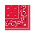 thumbnail image 1 of Servilletas de Almuerzo Beistle Bandana Roja Paquete de 16 Unidades x 12, 1 of 1