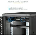 thumbnail image 5 of StarTech 1U Server Rack Cabinet Shelf - Fixed 20 Deep Cantilever Rackmount Tray for 19" Data/AV/Network Enclosure w/cage nuts, 5 of 8