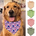 thumbnail image 3 of Creative Pet Scarf - Lovely Design Delicate Printing Small Dog Saliva Bib Birthday Gift Pet Supplies Festival Dress Up, 3 of 8