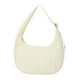 thumbnail image 2 of Bolso de mano acolchado de moda para mujer, ideal para el trabajo, viajes y citas. Beige, 2 of 9