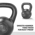 thumbnail image 4 of PROIRON Cast Iron Kettlebell 25Lb, Single, 4 of 7