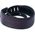 thumbnail image 4 of Levy's MSS2-BRG 3" Signature Series Garment Leather Strap Guitar/Bass-Burgundy, 4 of 4