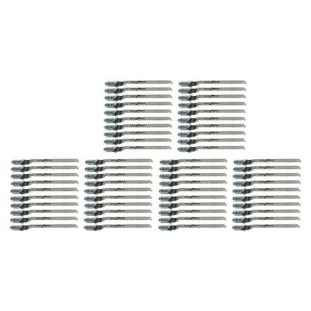 60Pcs Reciprocating Jigsaw Blade T101AO -Shank Multi Jig Saw Blades for Wood Plastic Cutting Disc