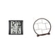 thumbnail image 1 of Reloj despertador digital,Reloj despertador digital de pared con pantalla de 8,6 pulgadas,Soporte de exhibición de artesanías,Soporte de madera para exhibir objetos de colección, 1 of 8