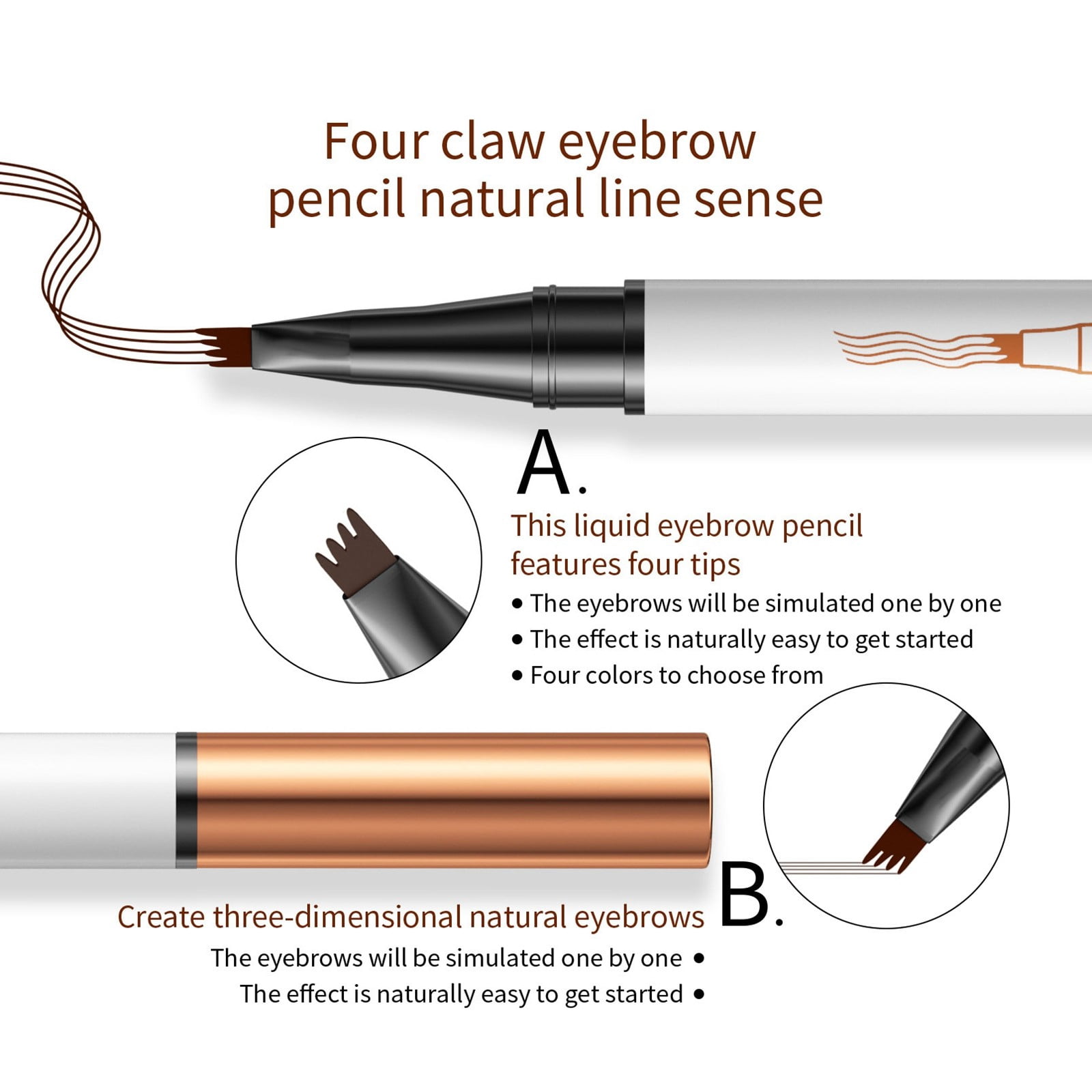 of Makeup Brow Growth with Color Give Brow plus Highlighter Pencil Makeup Eyes Edge Precision Brow Pencil Clear Brow Wax Pomade Eyebrow Waxing Pen with Strips And Brow Tint Dark Its Cosmetics