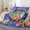 thumbnail image 1 of 3D Pokémon Blanket Plush Flannel Sofa Bed Anime Cover Blanket, 1 of 2