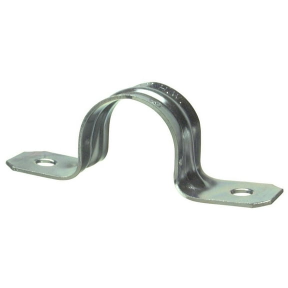 Halex 26122 Conduit Strap, 3/4 in, Galvanized Steel