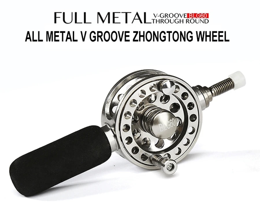 Full Metal Superhard Carp Fishing Tackle Hollow Rod Reel BLG4000 5000 6000 Pole Tool Saltwater Handle Reels Spinning Wheels T4