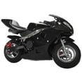 thumbnail image 2 of Floseru 49cc 2-Stroke Pocket Bike, Mini Motorcycle for Kids, Pocket Gas Motorbike with 1.25L Gas Tank, Pocket Rocket Motorcycle with Dual Headlights, 170 LBs Mini Pocket Bikes for Kids, 2 of 8