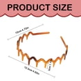 thumbnail image 3 of Barrettes Internet Hair Accessory Women'S Korean Version Simple Hair With Teeth Wash Headband Leopard Print Versatile Lace Headband Border, Barrettes for Women, 3 of 8