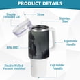 thumbnail image 4 of Horse Person and Trees 40 oz Tumbler with Handle Insulated&nbsp;Travel Mug&nbsp;Lid Straw Leak Proof Steel Vacuum Water Bottles Glasses Fits in Car Cup Holder, 4 of 7