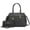 Charcoal Gray, variant on Gardenia Vegan Leather Women's Tote Bag & Wallet, Trend Crossbody Purse Handbag by Mia K - Olive